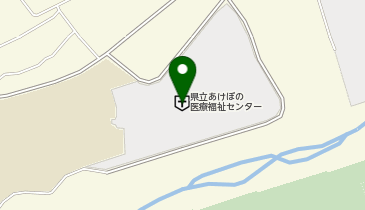 山梨県立あけぼの医療福祉センターの地図画像