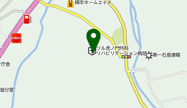 青虎会ツル虎ノ門外科リハビリテーション病院の地図画像