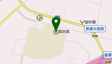 山梨県立笛吹高校の地図画像