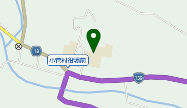 小菅村立小菅中学校の地図画像