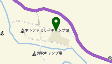 丹波山村立丹波中学校の地図画像