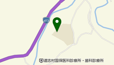 道志村立道志中学校の地図画像