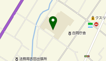 富士吉田市立吉田中学校の地図画像