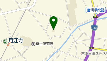 私立富士学苑中学校の地図画像