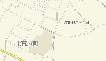 上野原市立上野原小学校の地図画像