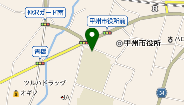 甲州市立塩山南小学校の地図画像