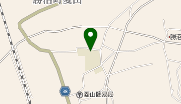 甲州市立菱山小学校の地図画像