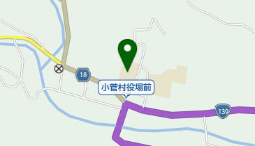 小菅村立小菅小学校の地図画像