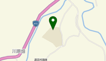 道志村立道志小学校の地図画像