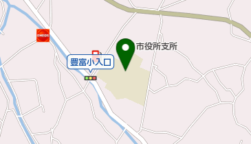 中央市立豊富小学校の地図画像