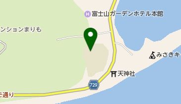 山中湖村立東小学校の地図画像