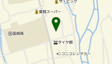 韮崎カトリック白百合幼稚園の地図画像