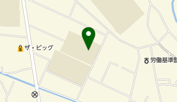 山梨県立盲学校の地図画像