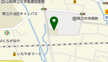 山梨県立富士見支援学校の地図画像