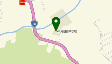大月自動車学校の地図画像