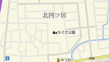 都留市宝保育所の地図画像