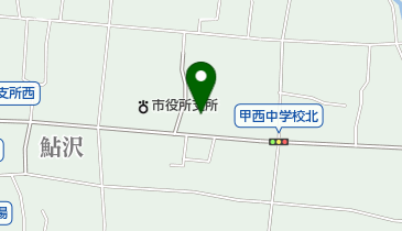 南アルプス市立大明保育所の地図画像