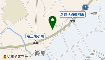 幼保連携型認定こども園かおり幼稚園くるみの家の地図画像