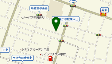 甲斐大学予備校の地図画像