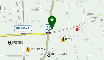 KATEKYO学院南アルプス小笠原校の地図画像