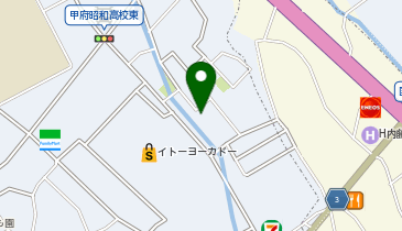 へーベルハウス昭和町リアルサイズ展示場の地図画像