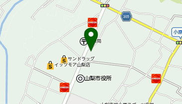 ユニバーサルホーム山梨市店の地図画像