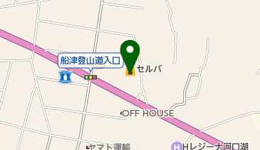 セルバ河口湖BELL店の地図画像