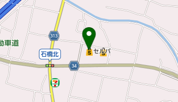 セルバ笛吹境川店の地図画像