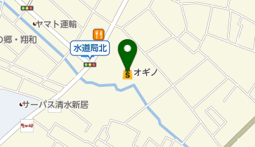 オギノ下石田店の地図画像