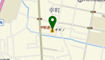 オギノ伊勢店の地図画像