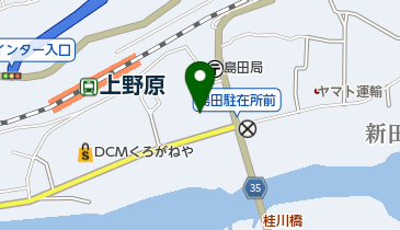 いちやまマート上野原店の地図画像
