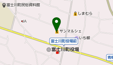 サンマルシェふじかわ店の地図画像