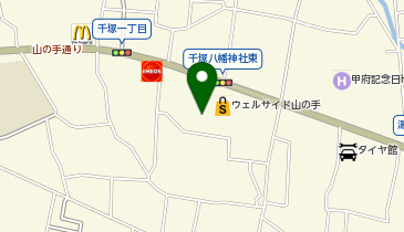 いちやまマート湯村店の地図画像