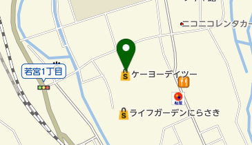 DCM韮崎駅前店の地図画像