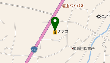 ホームプラザナフコ塩山店の地図画像