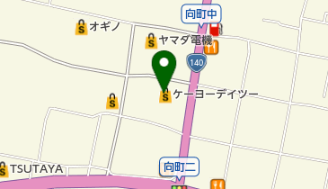 DCM甲府向町店の地図画像