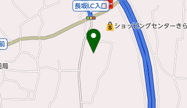 綿半ホームエイド長坂店の地図画像