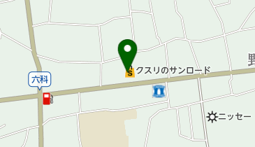 クスリのサンロード八田店の地図画像