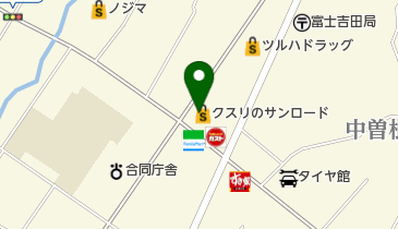 クスリのサンロード上吉田店の地図画像