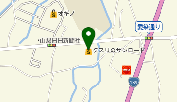 クスリのサンロード下吉田店の地図画像