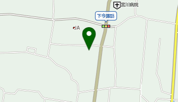 クスリのサンロード下今諏訪店の地図画像
