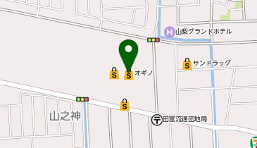 オギノリバーシティ店の地図画像