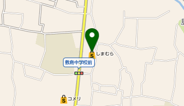 ファッションセンターしまむら敷島店の地図画像