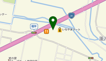 ワークマンカラーズ甲府店の地図画像