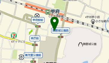 ヨドバシカメラマルチメディア甲府の地図画像