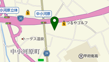 ニトリ甲府店の地図画像