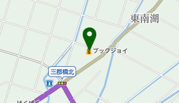 ブックジョイ南アルプス店の地図画像