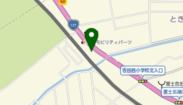 ブックオフ富士吉田店の地図画像