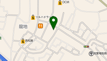 ブックオフ山梨双葉響ヶ丘店の地図画像