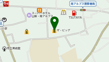 ザ・ビッグ櫛形店の地図画像